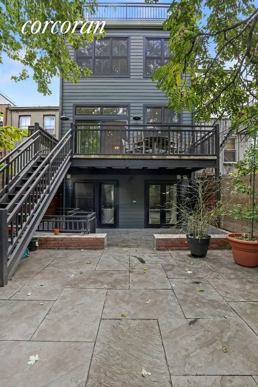 New York City Real Estate | View 331 De Graw Street | Large Deck off the Kitchen | View 14
