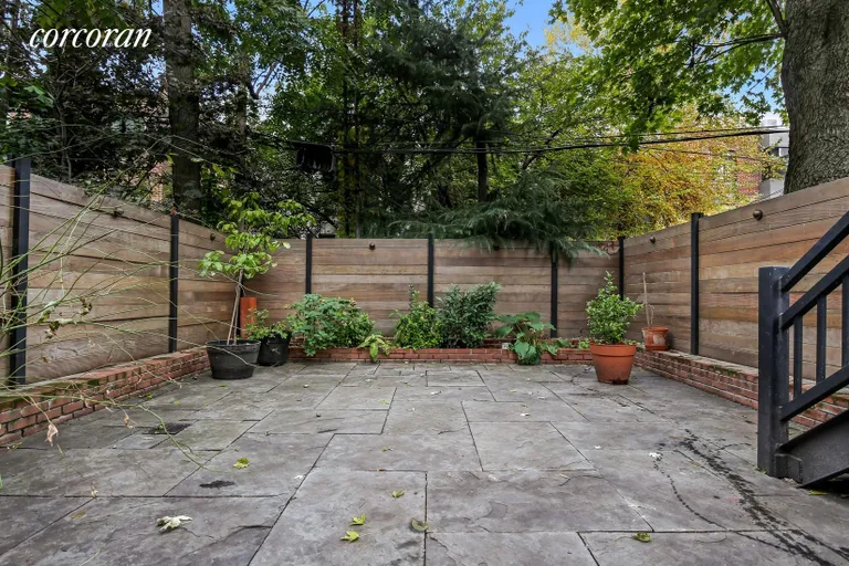 New York City Real Estate | View 331 De Graw Street | Huge Landscaped Backyard with Blue Stone | View 13