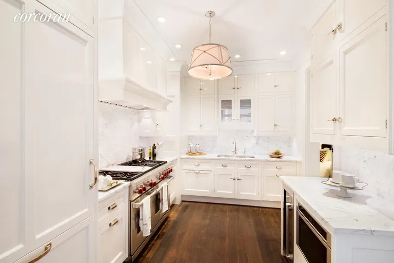 New York City Real Estate | View 1110 Park Avenue, C | Custom Kitchen by Christopher Peacock  | View 4