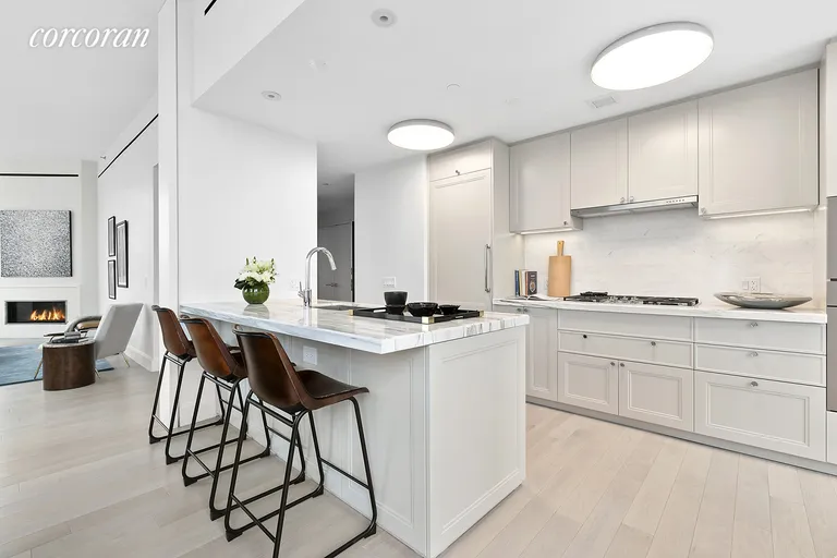 New York City Real Estate | View 389 East 89th Street, PH1 | Open Kitchen with Miele appliances | View 3