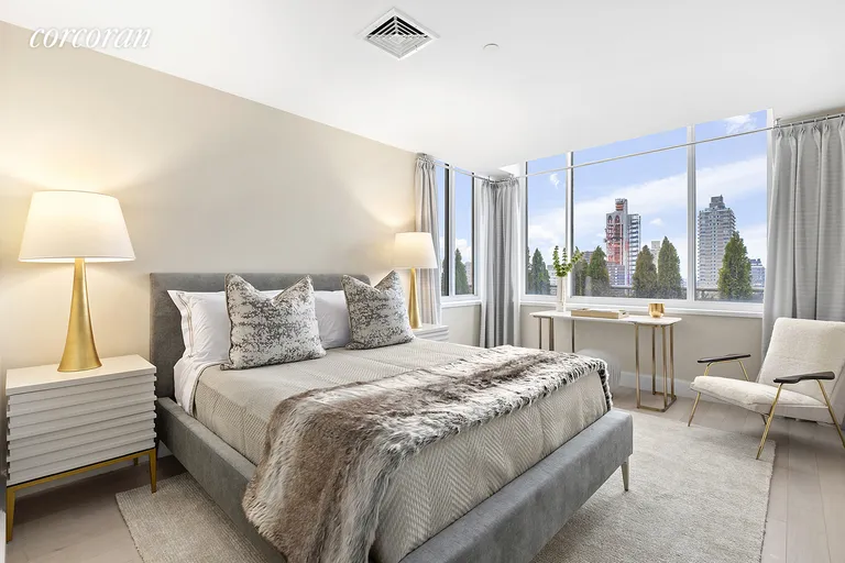 New York City Real Estate | View 389 East 89th Street, PH1 | Light-filled second bedroom  | View 9