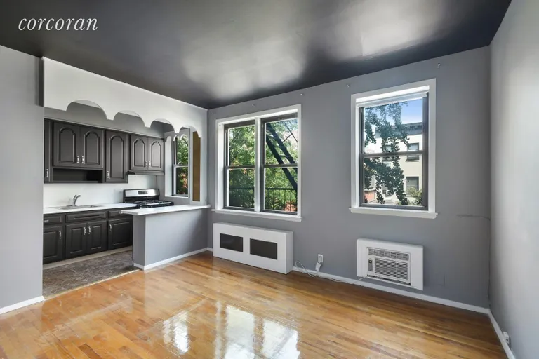 New York City Real Estate | View 266 West 22nd Street, 2nd Floor | Kitchen / Living Room | View 2