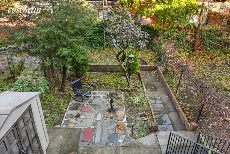 New York City Real Estate | View 259 Carroll Street | Backyard from deck on the parlor level | View 6