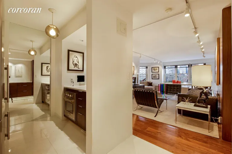 New York City Real Estate | View 305 East 24th Street, 20CD | Kitchen / Living Room | View 3