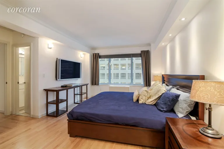 New York City Real Estate | View 200 East 57th Street, 8J | Master Bedroom | View 4