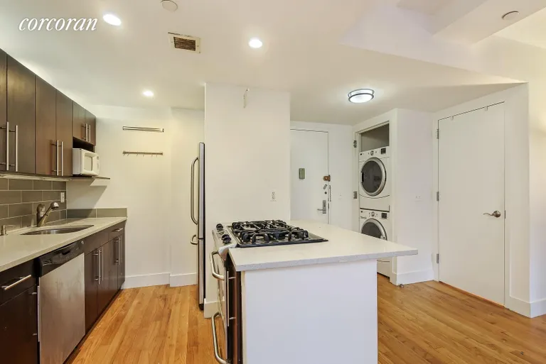 New York City Real Estate | View 457 Atlantic Avenue, 2B | Open Chef's Kitchen with Gas Stove | View 2