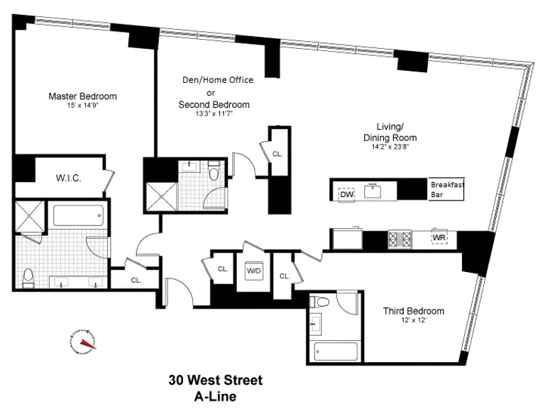 30 West Street, 30A | floorplan | View 11