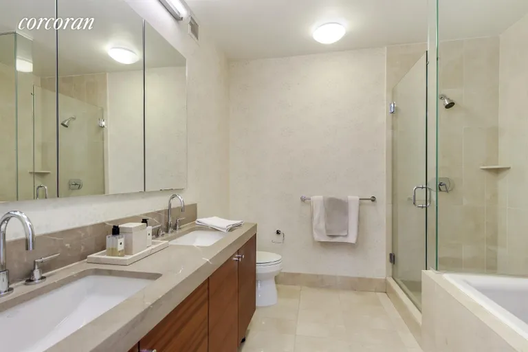 New York City Real Estate | View 30 West Street, 30A | Master Bathroom | View 5