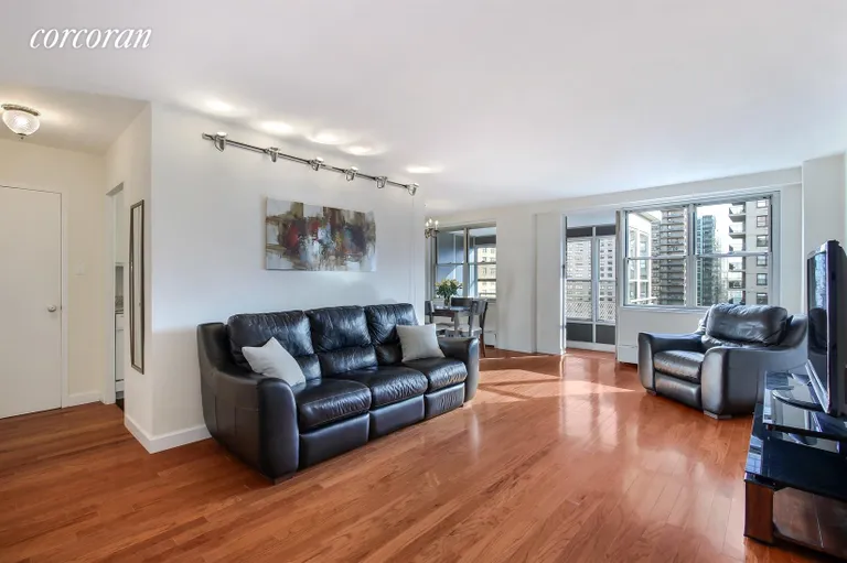 New York City Real Estate | View 303 West 66th Street, 20GE | 2 Beds, 1 Bath | View 1