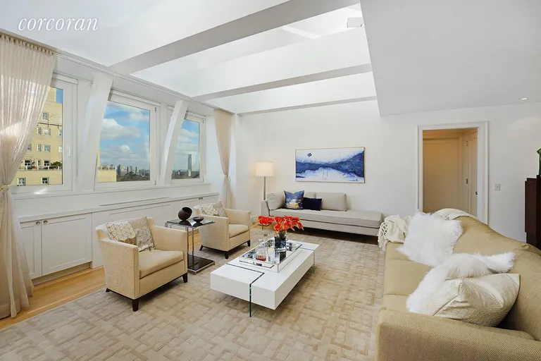 New York City Real Estate | View 285 Central Park West, PH WEST | Living Room | View 4