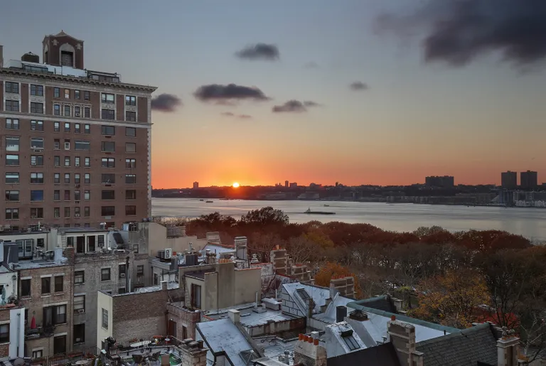 New York City Real Estate | View 50 Riverside Drive, 10D | Dramatic Sunset Views over the Hudson | View 15