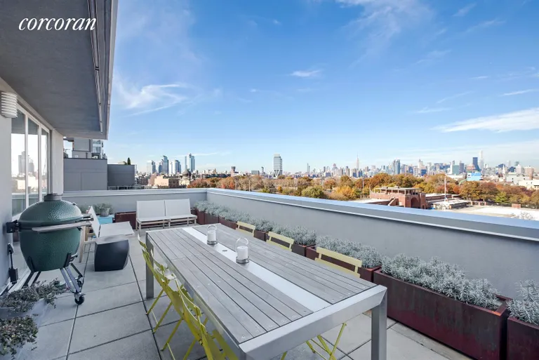 New York City Real Estate | View 415 Leonard Street, 7A | Terrace | View 6