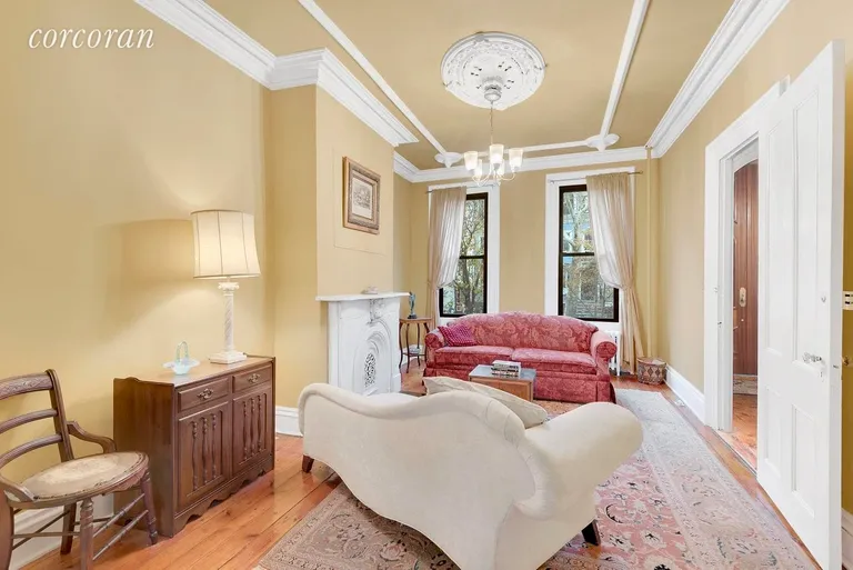 New York City Real Estate | View 228 11th Street | Elegant Original Details and Marble Mantles | View 2