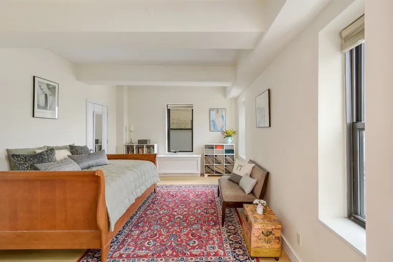 New York City Real Estate | View 230 Riverside Drive, 180 | Kitchen / Living Room | View 5