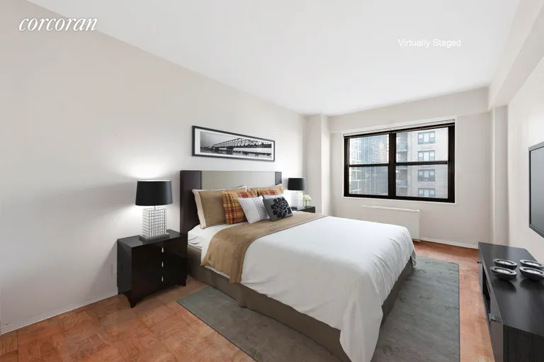 New York City Real Estate | View 305 East 40th Street, 14H | 305E40ST-14H-Bedroom | View 3