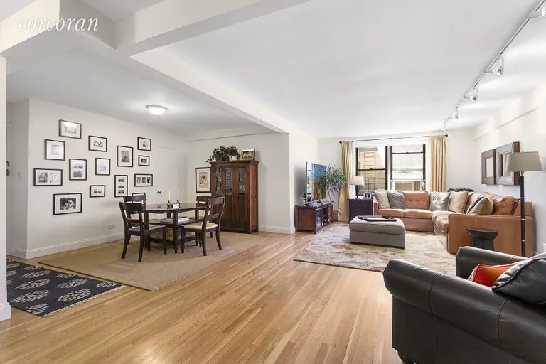 New York City Real Estate | View 30 East 9th Street, 5G | Huge Living Room with Dining Alcove | View 3