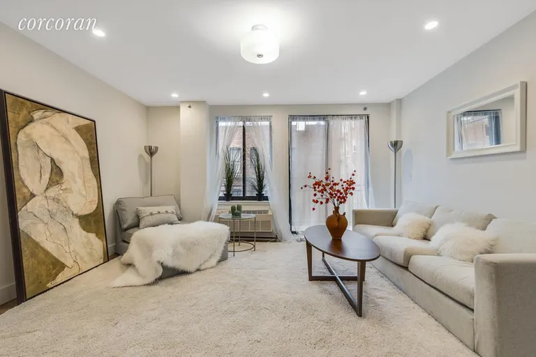 New York City Real Estate | View 781 East 9th Street, 4B | Access your oversize balcony via living room | View 4