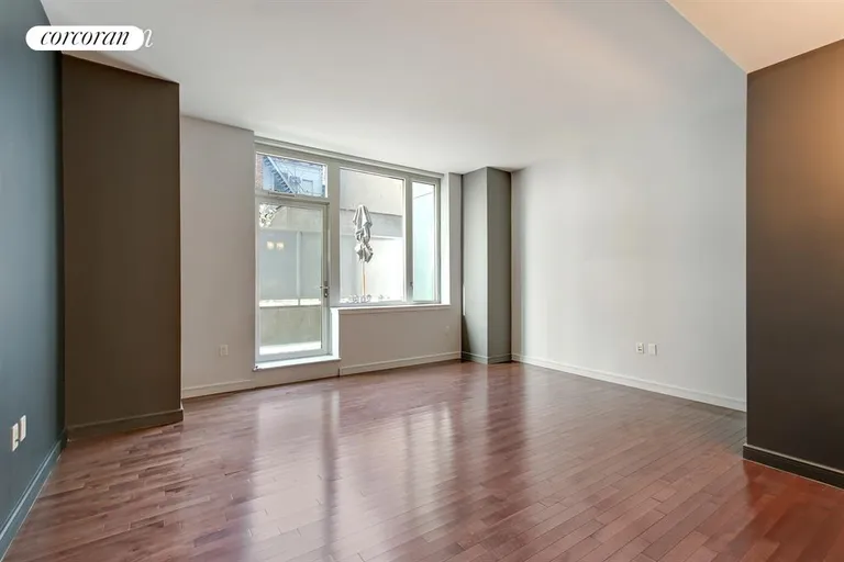 New York City Real Estate | View 225 East 34th Street, 2K | Huge Living Room with Garden Access  | View 2