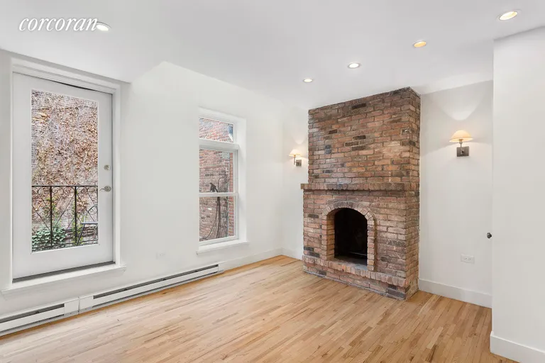 New York City Real Estate | View 45 Horatio Street, #2 | Wood Burning Fireplace | View 3