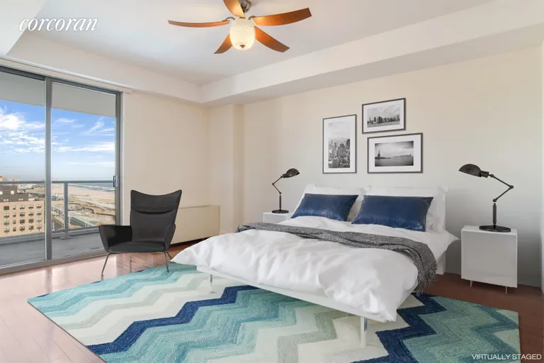 New York City Real Estate | View 151 Beach 96th Street, 10D | Master Bedroom | View 2