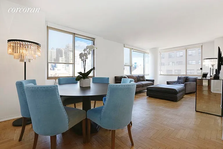 New York City Real Estate | View 350 West 50th Street, 8F | 2 Beds, 2 Baths | View 1