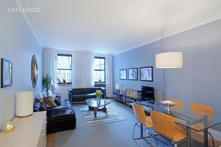 New York City Real Estate | View 420 Central Park West, 2E | 2 Beds, 1 Bath | View 1