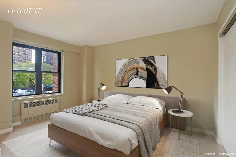 New York City Real Estate | View 417 Grand Street, D207 | Master Bedroom | View 2