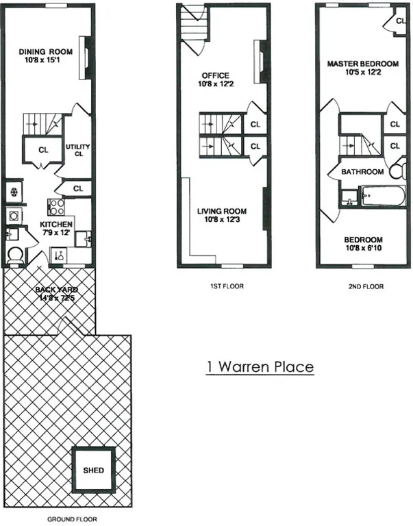 1 Warren Place | floorplan | View 12