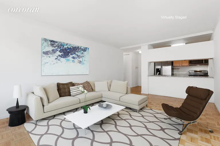 New York City Real Estate | View 393 West 49th Street, 3F | 1 Bed, 1 Bath | View 1