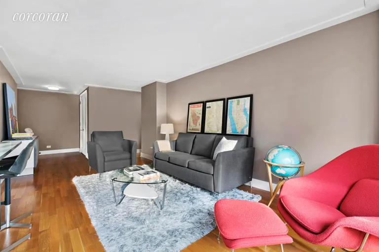 New York City Real Estate | View 372 Central Park West, 5W | Living Room | View 3