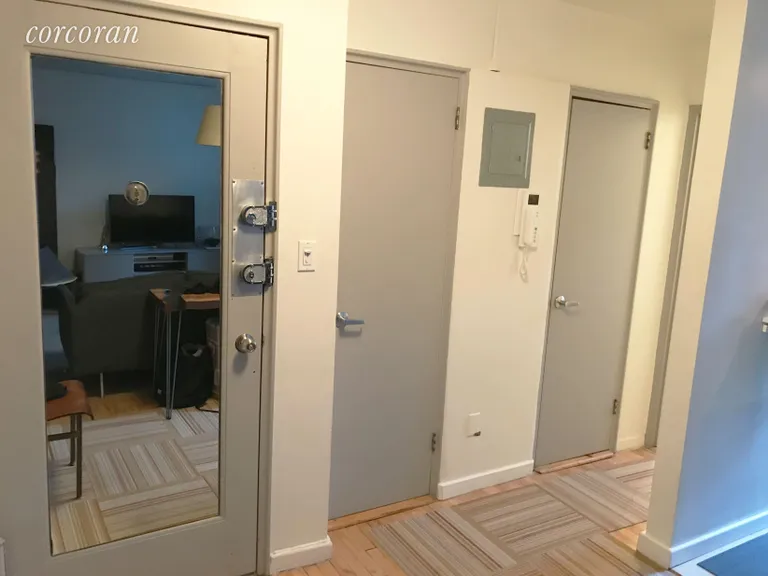 New York City Real Estate | View 305 West 18th Street, 5E | Foyer and Closets | View 4
