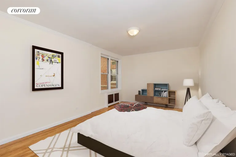 New York City Real Estate | View 385 East 16th Street, 6D | Laaaaaarge master bedroom with double closet | View 3