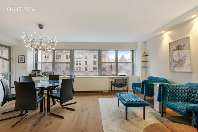New York City Real Estate | View 15 West 72Nd Street, 20N | Living Room / Dining Room | View 3