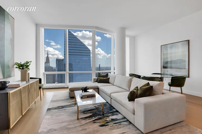 New York City Real Estate | View 15 Hudson Yards, 76F | 2 Beds, 2 Baths | View 1