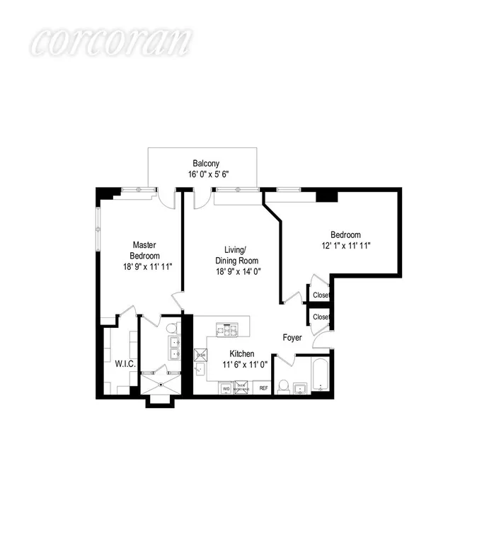 New York City Real Estate | View 240 East 10th Street, 4B | Floor Plan | View 12