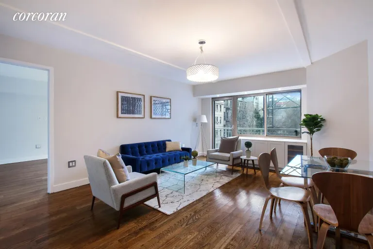 New York City Real Estate | View 240 East 10th Street, 4B | Living Room / Dining Room | View 11