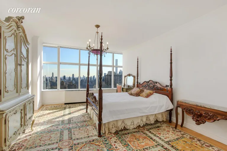 New York City Real Estate | View 160 West 66th Street, 45D | Master Bedroom | View 3