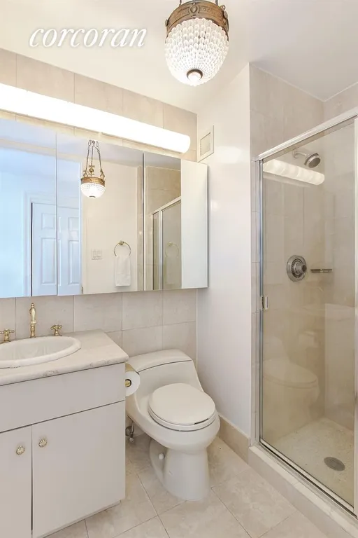 New York City Real Estate | View 160 West 66th Street, 45D | Bathroom | View 6