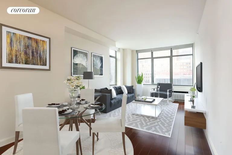 New York City Real Estate | View 81 Fleet Place, 9E | 2 Beds, 1 Bath | View 1