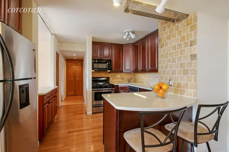 New York City Real Estate | View 301 West 110th Street, 15H | Kitchen | View 2