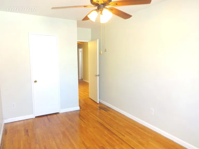 New York City Real Estate | View 423 Turneur Avenue, 2 | Large & Bright Front Bedroom w/closet | View 7
