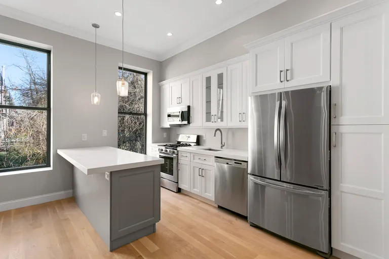 New York City Real Estate | View 91 Saratoga Avenue | Windowed kitchen! | View 2