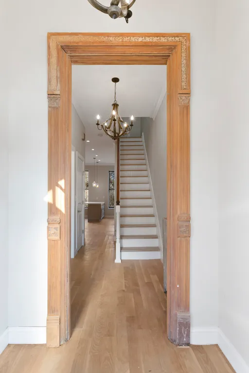 New York City Real Estate | View 91 Saratoga Avenue | Beautiful foyer with 2 doors! | View 4