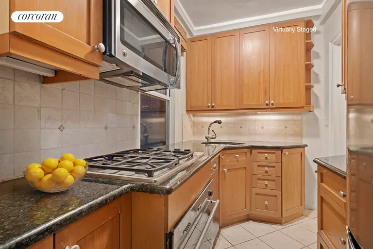 New York City Real Estate | View 11 West 69th Street, 3C | Windowed Kitchen | View 4
