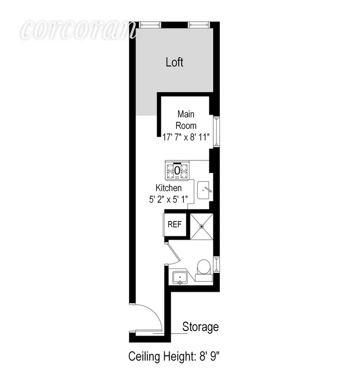 New York City Real Estate | View 99 Avenue B, 2C | Floor Plan | View 5