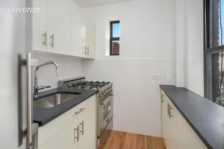 New York City Real Estate | View 443 Hicks Street, 4H | Light Filled New Kitchen With Bertazzoni Range | View 2