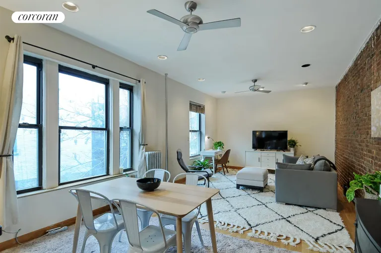 New York City Real Estate | View 238 West 106th Street, 5C | Living Room / Dining Room | View 6