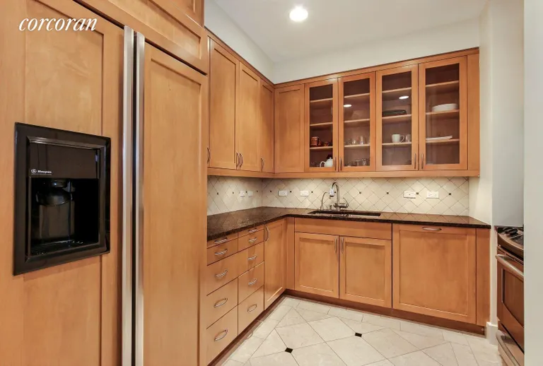 New York City Real Estate | View 1 Central Park West, 36B | Large Square Shaped Renovated Kitchen | View 3