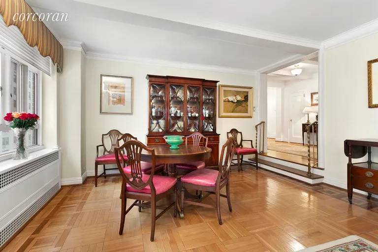 New York City Real Estate | View 19 East 88th Street, 7H | Designated Dining Area in Living Room  | View 3