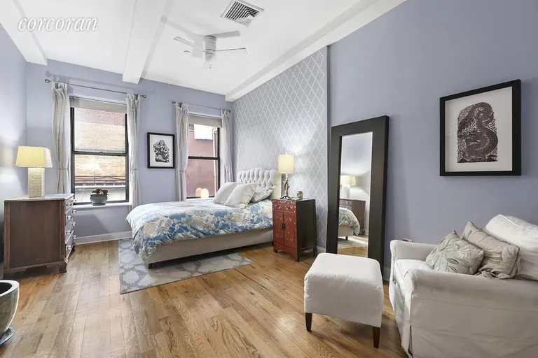 New York City Real Estate | View 138 Broadway, 2G | The master bedroom with 2 walk-in closets | View 3